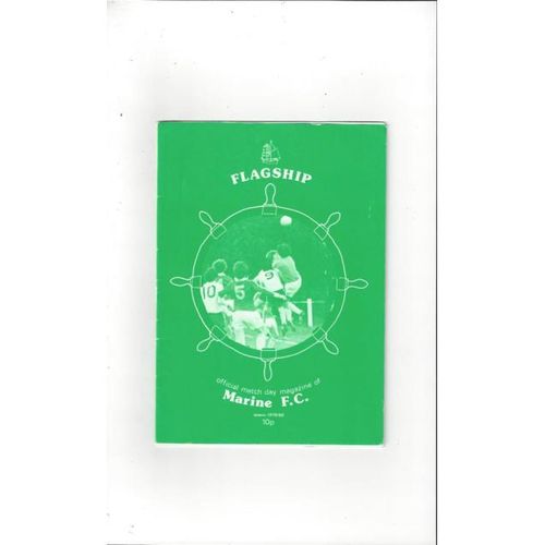 Marine Home Football Programmes