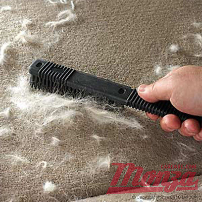 Monza Static Rubber Pet Hair Removal Brush