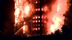 Large Fire at West London Tower Block!