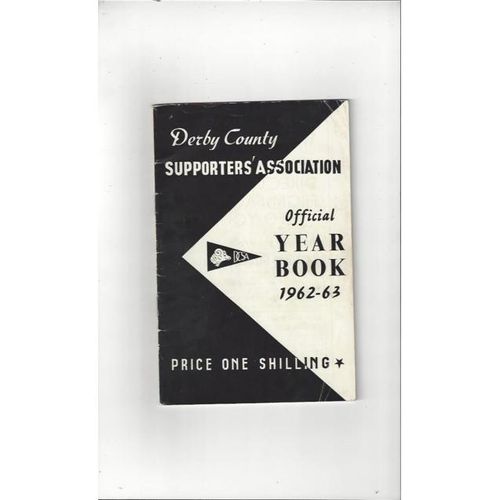 Derby County Year book 1962/63