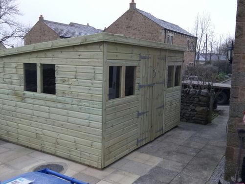 Pent Sheds