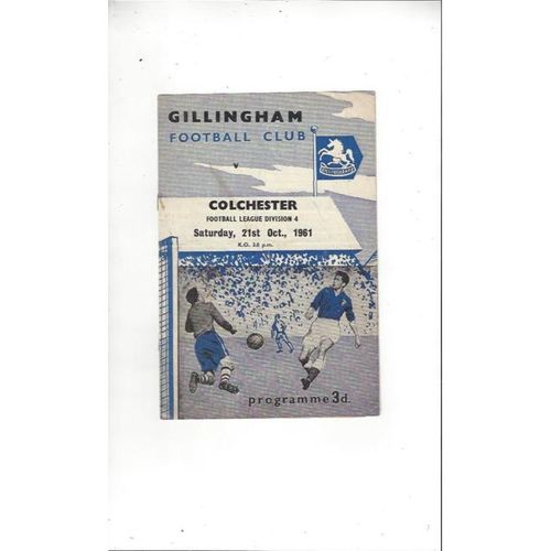 Gillingham Home Football Programmes