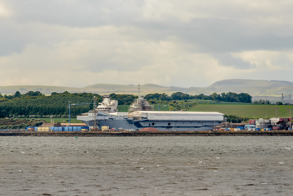 HMS Queen Elizabeth Takes To The Sea For The First Time!