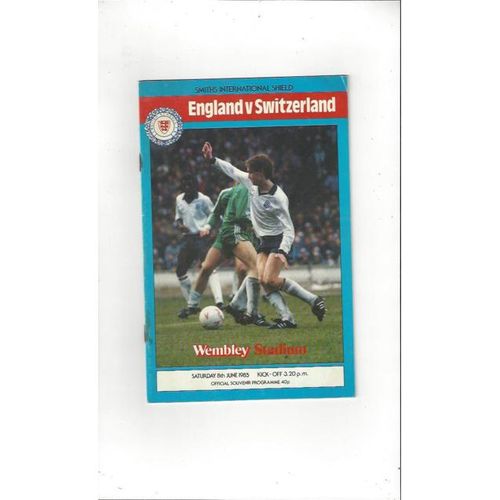 Schools International Football Programmes