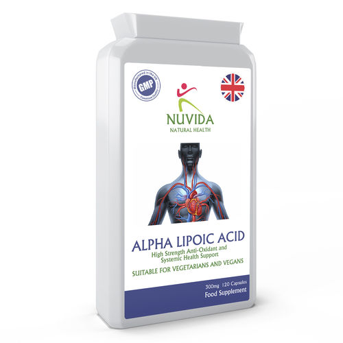 Alpha Lipoic Acid - 120 / 300mg Capsules
