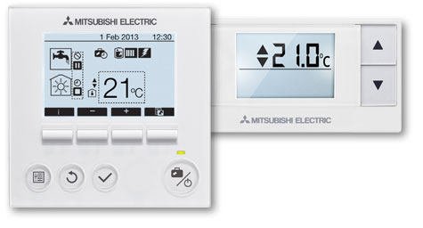 Mitsubishi Electric Heat Pump controls