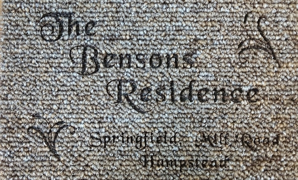 Lasered Door Mats Seriously :) !!!!