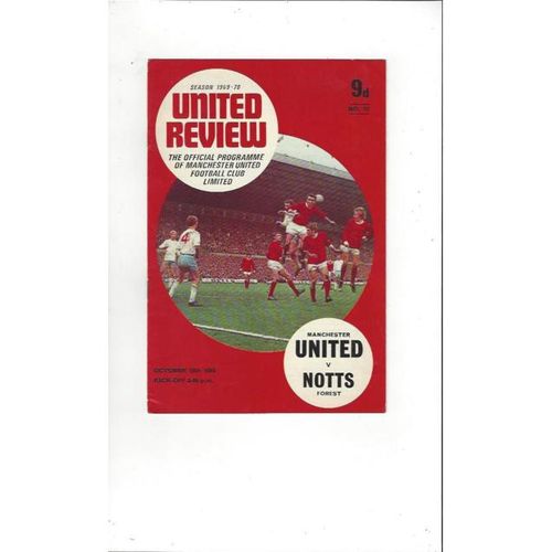 Notts County Away Football Programmes