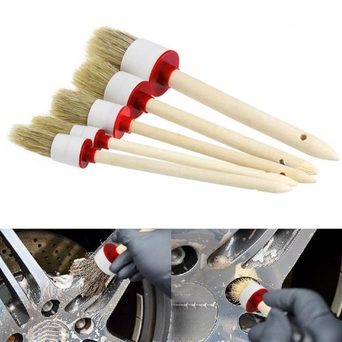 Monza Set of 5 Hogg Hair Detailing Brushes