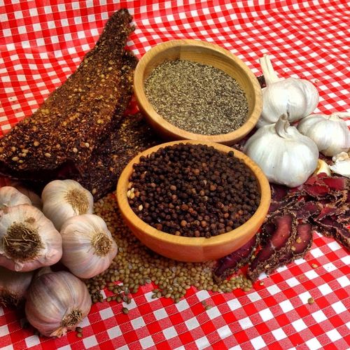 Biltong Garlic & Cracked Black Pepper Flavour