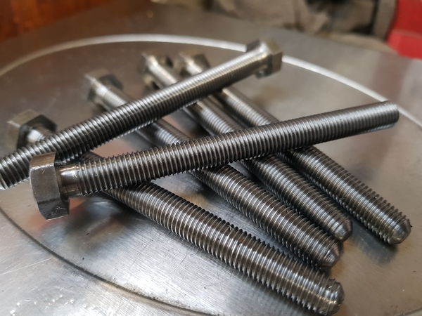 5/16 UNF hex set screws 3.1/2 inches long