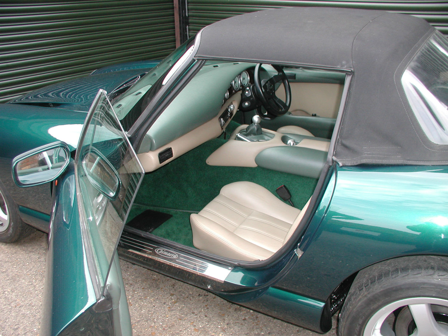 SOLD - 1998 Green TVR Chimaera
