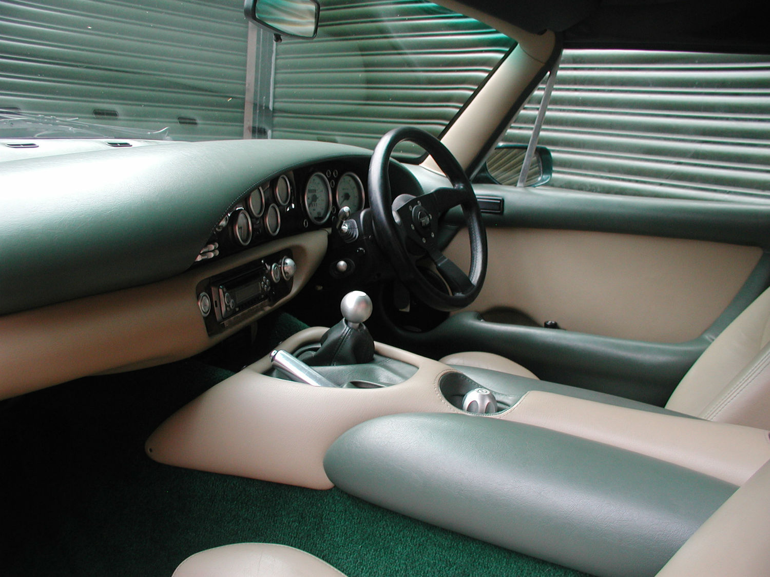 SOLD - 1998 Green TVR Chimaera