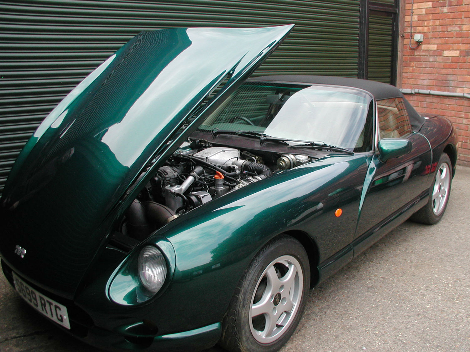 SOLD - 1998 Green TVR Chimaera