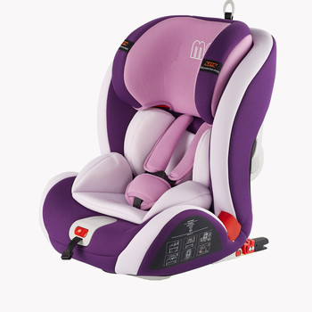 Urban Convertible Car Seat, with ISOFIX system Group 1,2,3 (Purple)