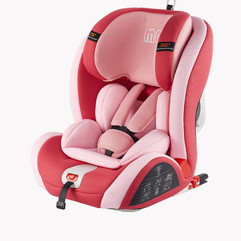 Urban  Convertible Car Seat, with ISOFIX system Group 1,2,3 (Pink)