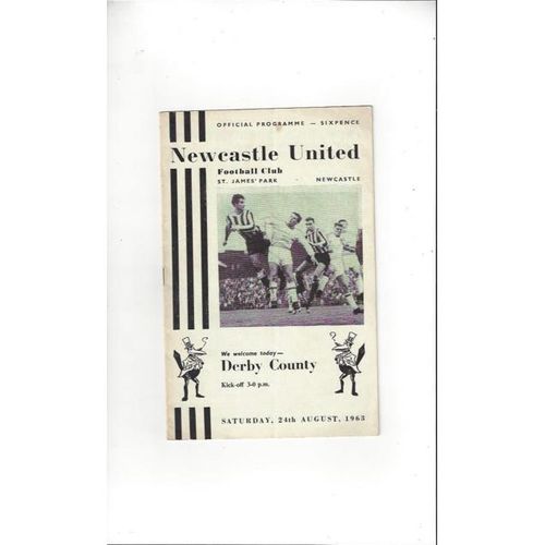 Newcastle United Home Football Programmes