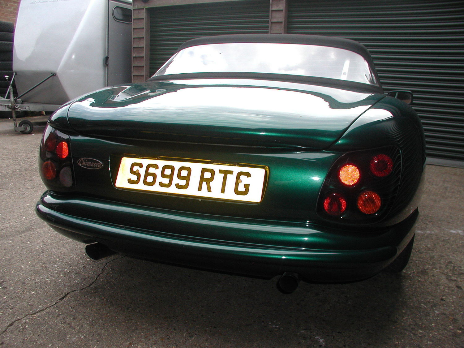 SOLD - 1998 Green TVR Chimaera