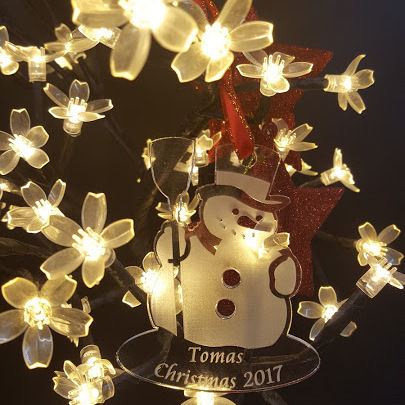 Christmas snowman decoration