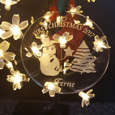 First christmas tree decoration