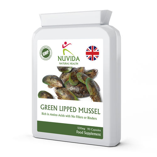 Green Lipped Mussel / 90 500mg Capsules