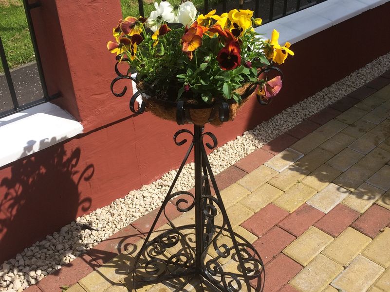 single standing planter