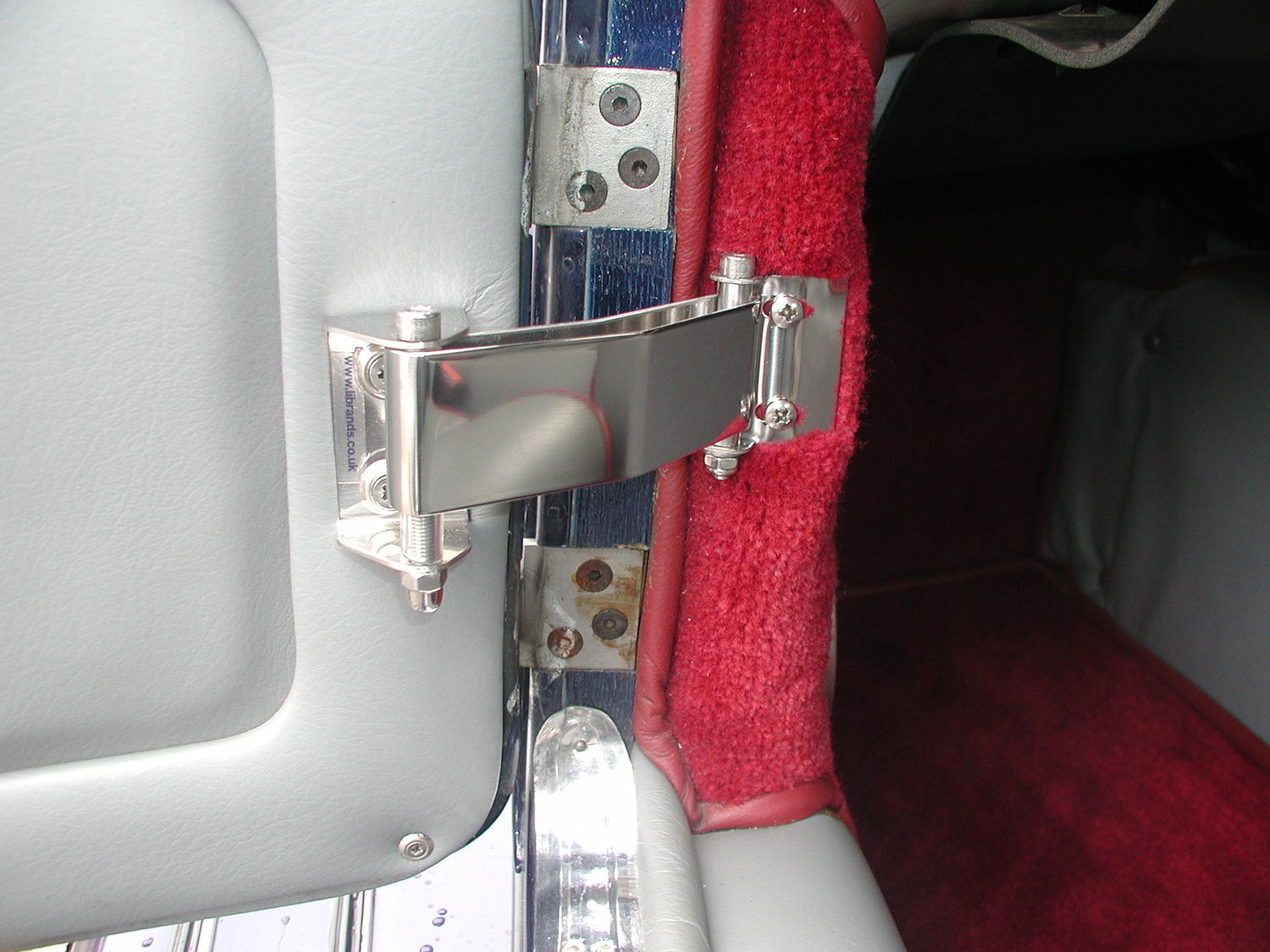Door Check Straps MK1 - Stainless