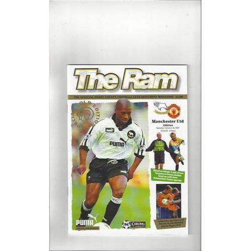 Manchester United Away Football Programmes