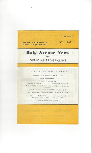 Latest News at Bobs Football Programmes