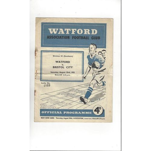 Bristol City Away Football Programmes