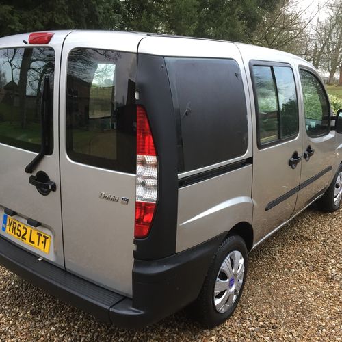 Fiat Doblo Camper Van 2 Berth - Unfinished Project - Bargain!