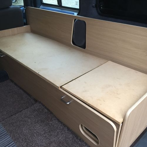 Fiat Doblo Camper Van 2 Berth - Unfinished Project - Bargain!