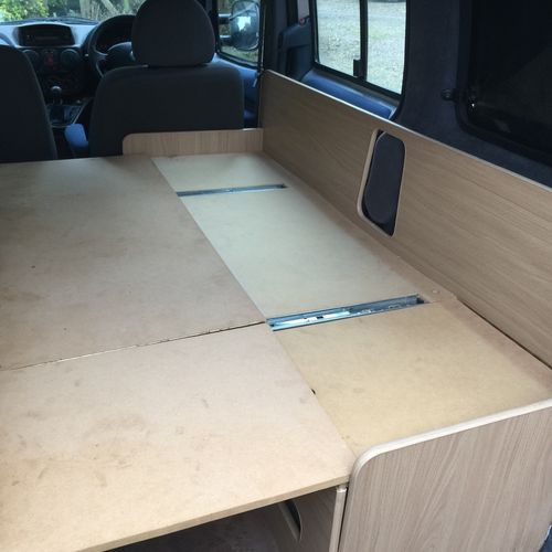 Fiat Doblo Camper Van 2 Berth - Unfinished Project - Bargain!