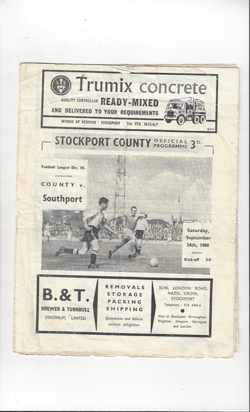 Football Programmes listed today
