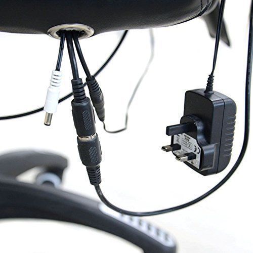 Oscar Executive Faux Leather Massage Heating Office chair (Red)