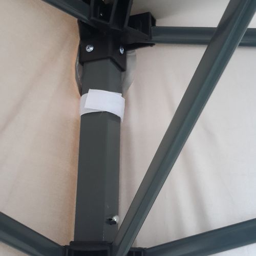 2m x 2m Gazebo Resistant Outdoor Garden Marquee Canopy (Red)