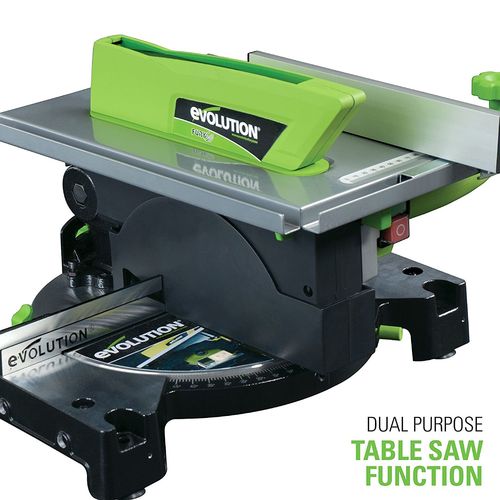 Evolution FURY6 210mm TCT Multipurpose Table/Mitre Saw