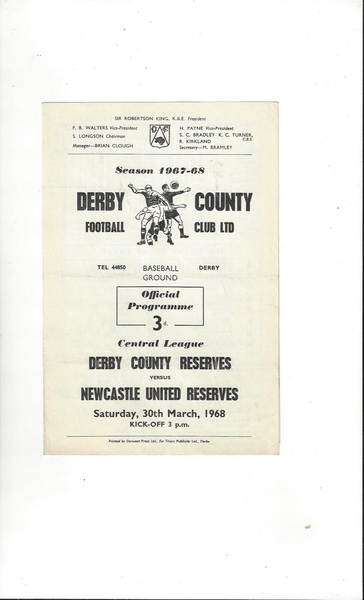 Latest Updates from Bob's Football Programmes