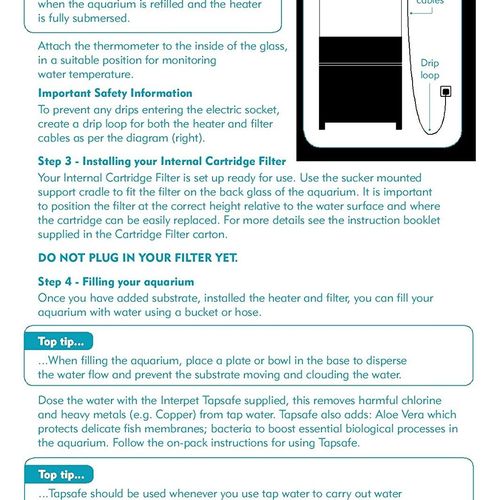 Interpet Aquaverse Glass Aquarium Fish Tank Premium Kit- 65 L