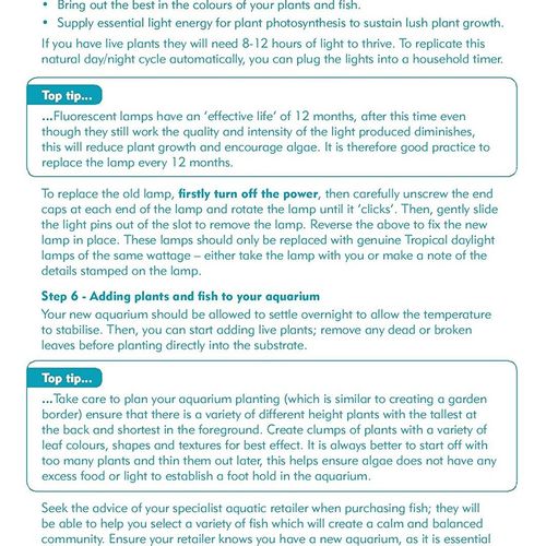 Interpet Aquaverse Glass Aquarium Fish Tank Premium Kit- 65 L