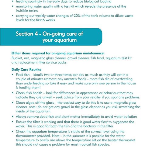 Interpet Aquaverse Glass Aquarium Fish Tank Premium Kit- 65 L