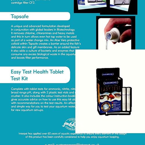 Interpet Aquaverse Glass Aquarium Fish Tank Premium Kit- 65 L