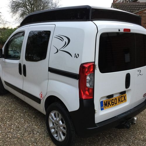 60reg (Sep 2010) Romahome R10 Solo - 1.4HDi - Peugeot Bipper - ONLY 49627 miles!