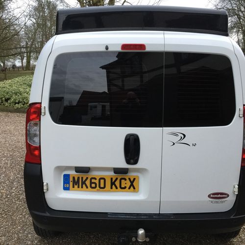 60reg (Sep 2010) Romahome R10 Solo - 1.4HDi - Peugeot Bipper - ONLY 49627 miles!