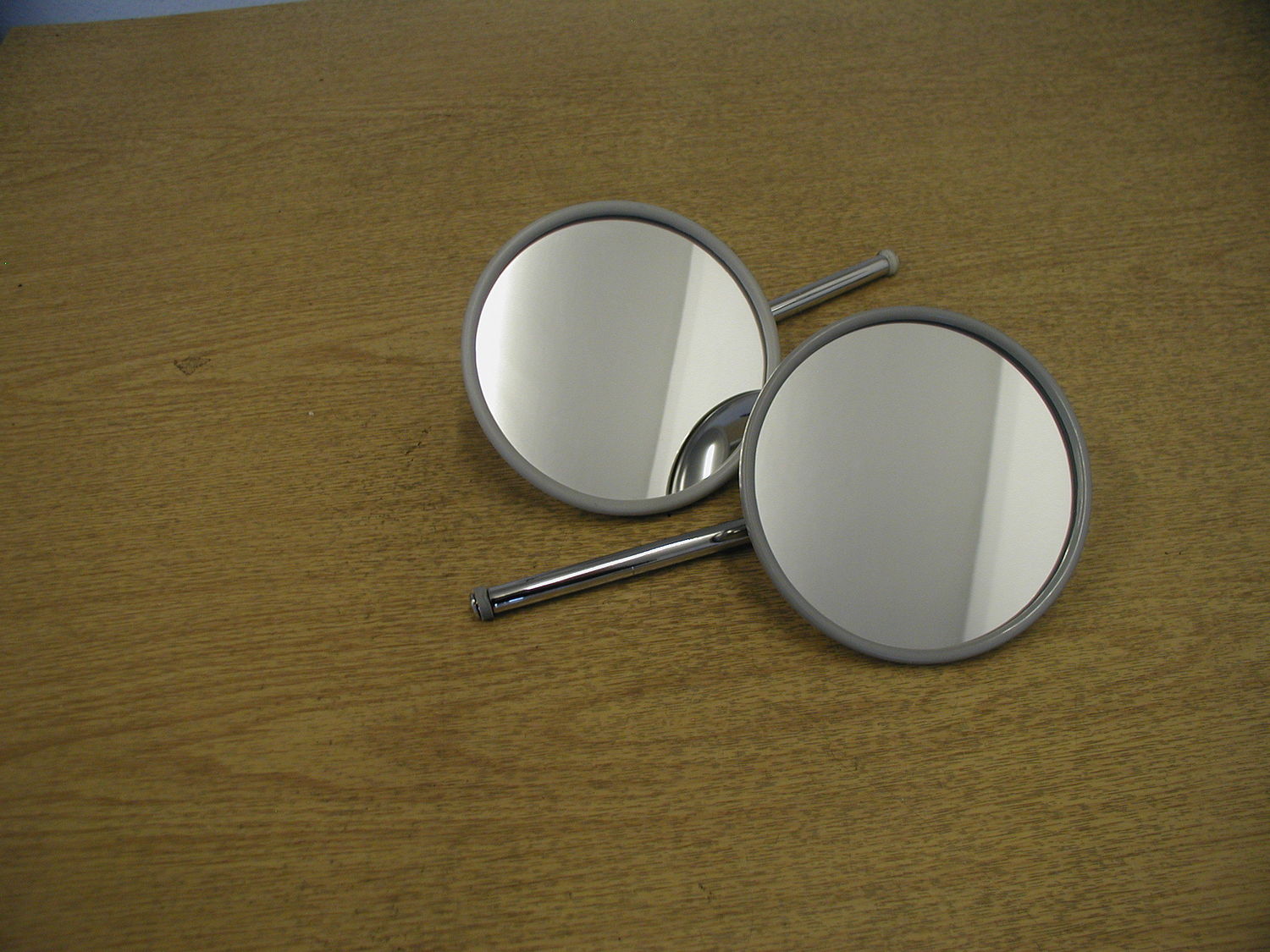 Door Mirror - Round Chrome RH