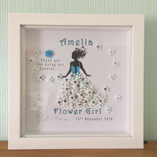 Flower girl, Bridesmaid gift