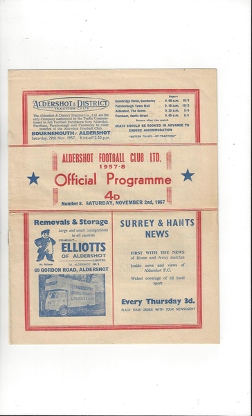 More Football Programmes listed today