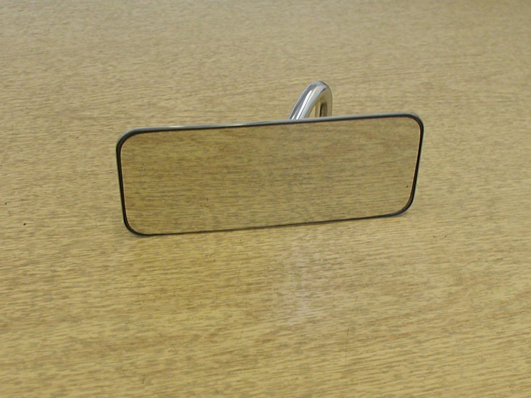 Rear View Mirror - Stainless, Small