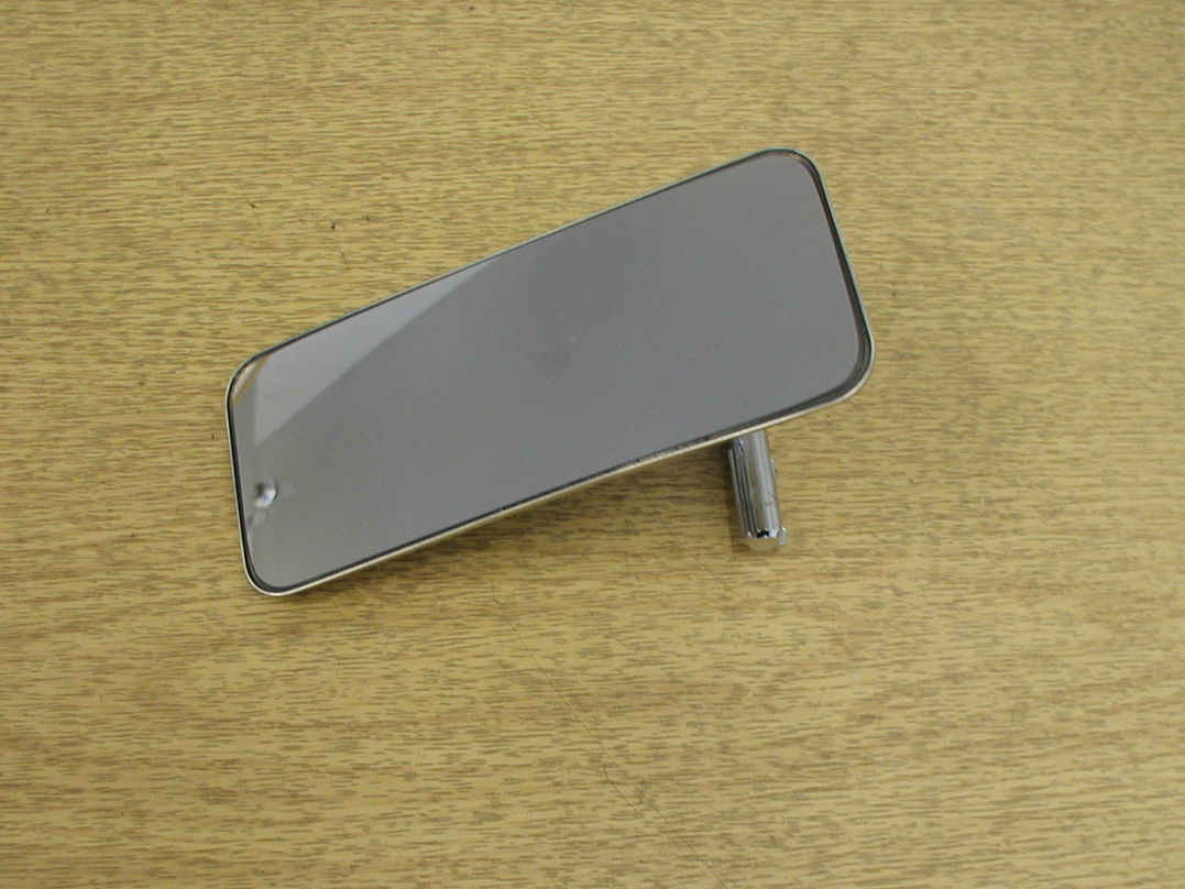 Rear View Mirror - Stainless, Small