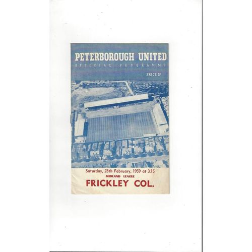Peterborough United Home Football Programmes